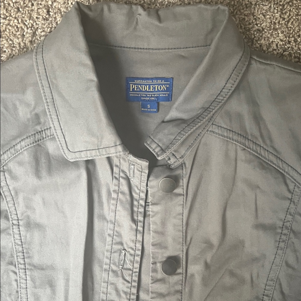 Pendleton Women's Gray Shirt Jacket - image 1